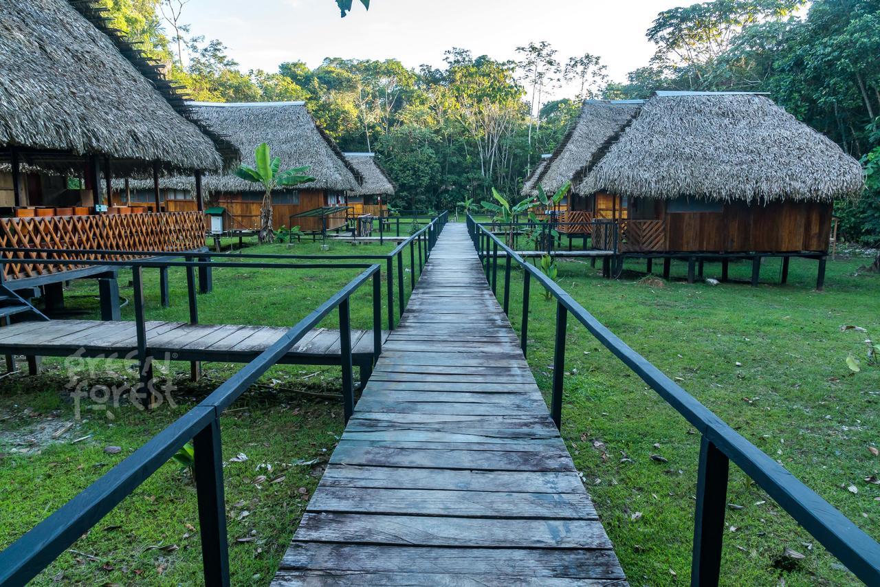 Green Forest Ecolodge Puerto Montufar Dış mekan fotoğraf